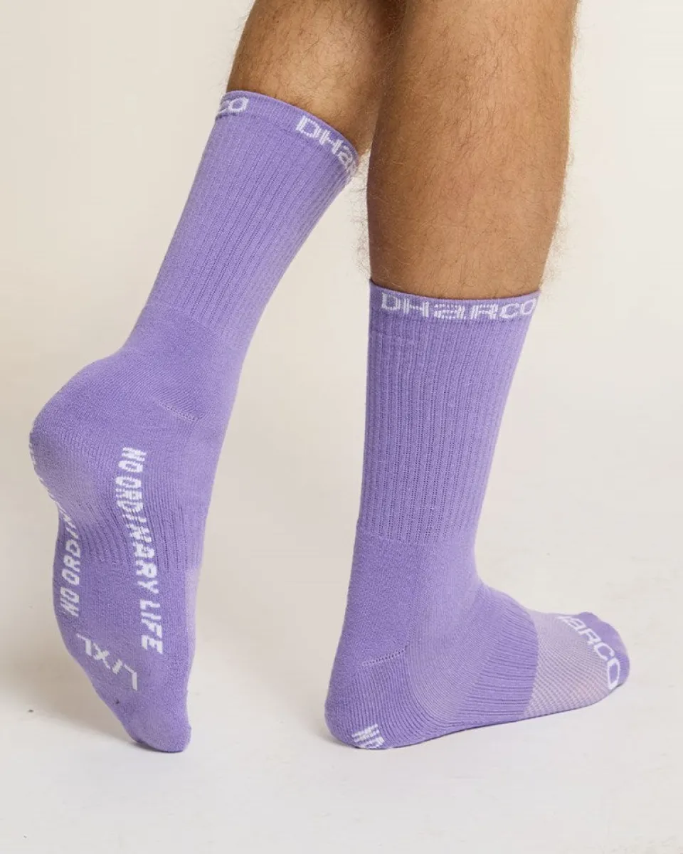 DHaRCO Crew Socks | Purple Haze Hot