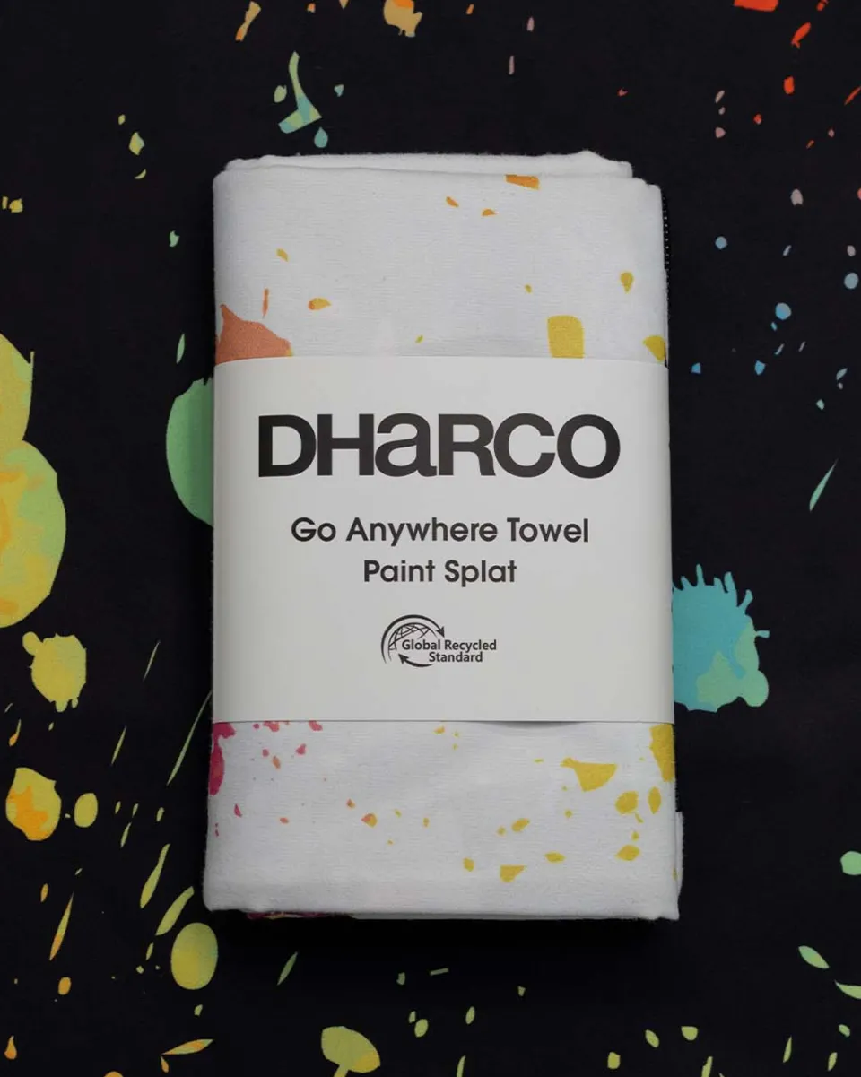 DHaRCO Go Anywhere Towel | Paint Splat Hot