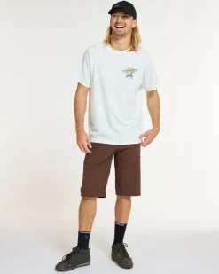 DHaRCO Mens Cotton Tee | Decade of White Decade of DHaRCO White Cheap