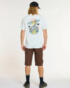 DHaRCO Mens Cotton Tee | Decade of White Decade of DHaRCO White Cheap