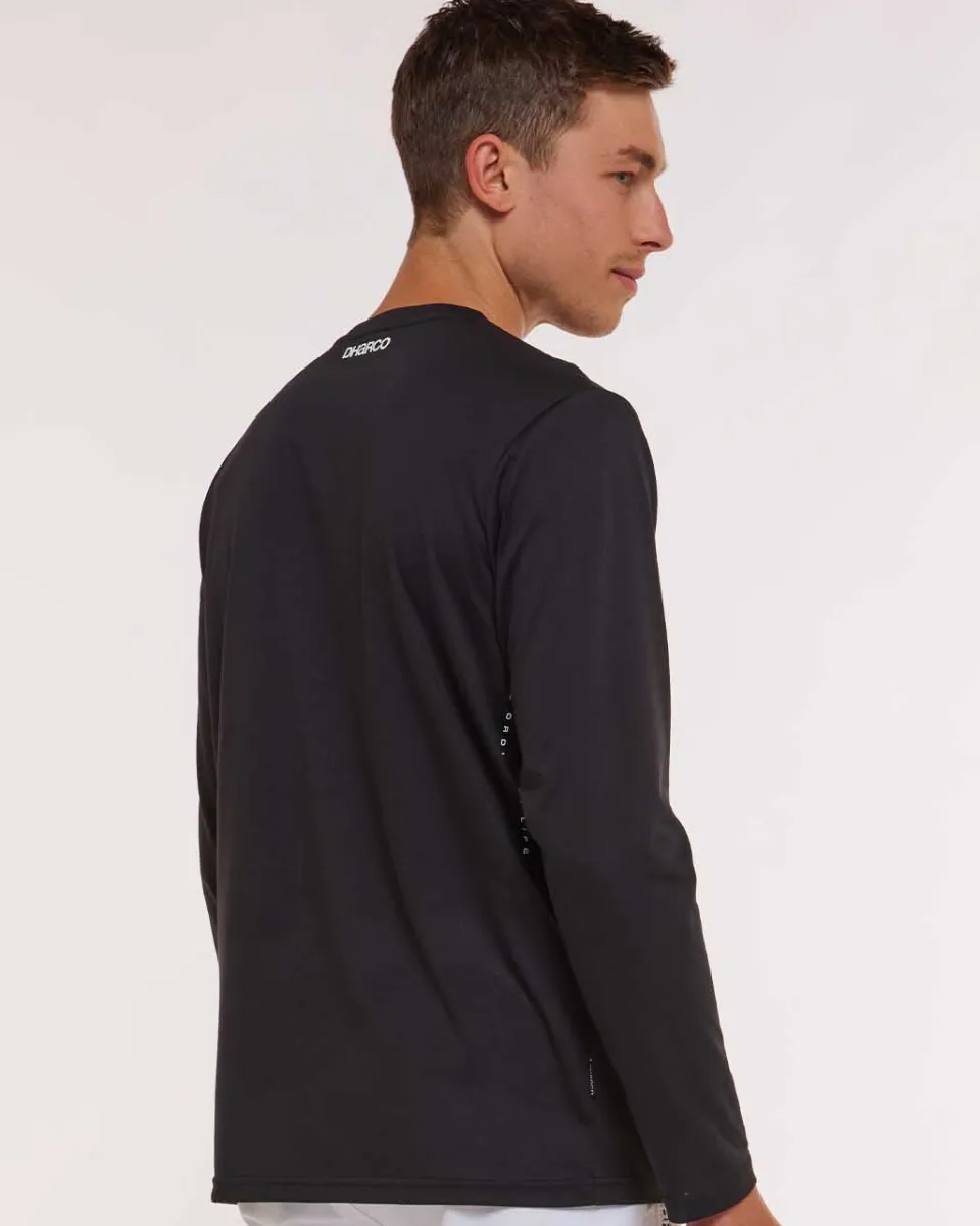 DHaRCO Mens Long Sleeve Tech Tee | Stealth Best Sale