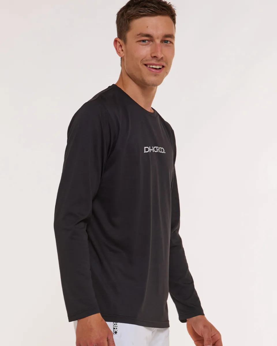 DHaRCO Mens Long Sleeve Tech Tee | Stealth Best Sale