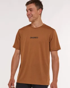 DHaRCO Mens Short Sleeve Tech Tee | Caramel Shop