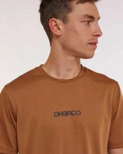 DHaRCO Mens Short Sleeve Tech Tee | Caramel Shop