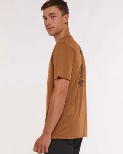 DHaRCO Mens Short Sleeve Tech Tee | Caramel Shop