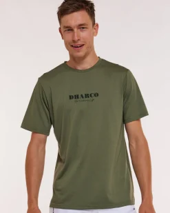DHaRCO Mens Short Sleeve Tech Tee | Garigal Green Outlet