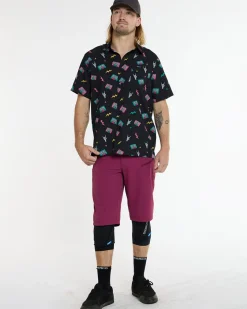 DHaRCO Mens Tech Party Shirt | Mix Tape Clearance