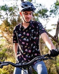 DHaRCO Mens Tech Party Shirt | Mix Tape Clearance