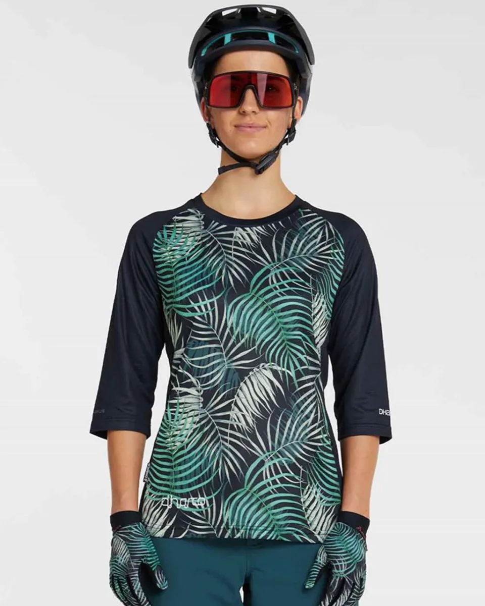 DHaRCO Womens 3/4 Sleeve Jersey | Burnt Brandy Best