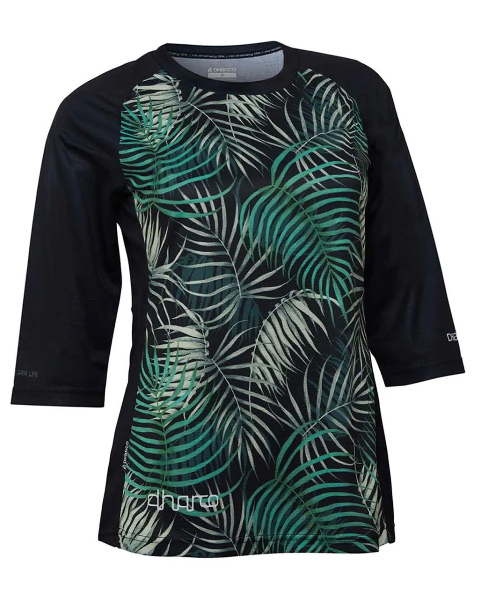 DHaRCO Womens 3/4 Sleeve Jersey | Burnt Brandy Best