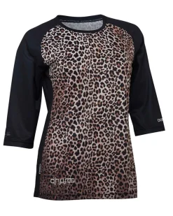 DHaRCO Womens 3/4 Sleeve Jersey | Leopard Store