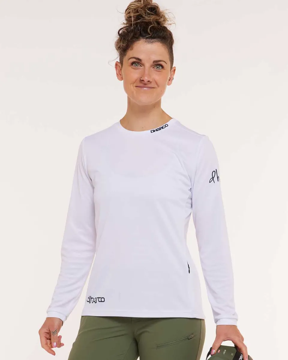 DHaRCO Womens Gravity Jersey | White Out Sale
