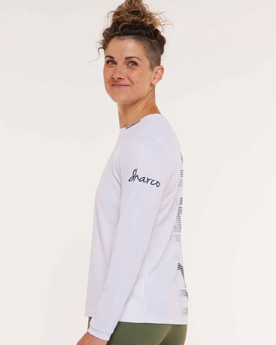 DHaRCO Womens Gravity Jersey | White Out Sale