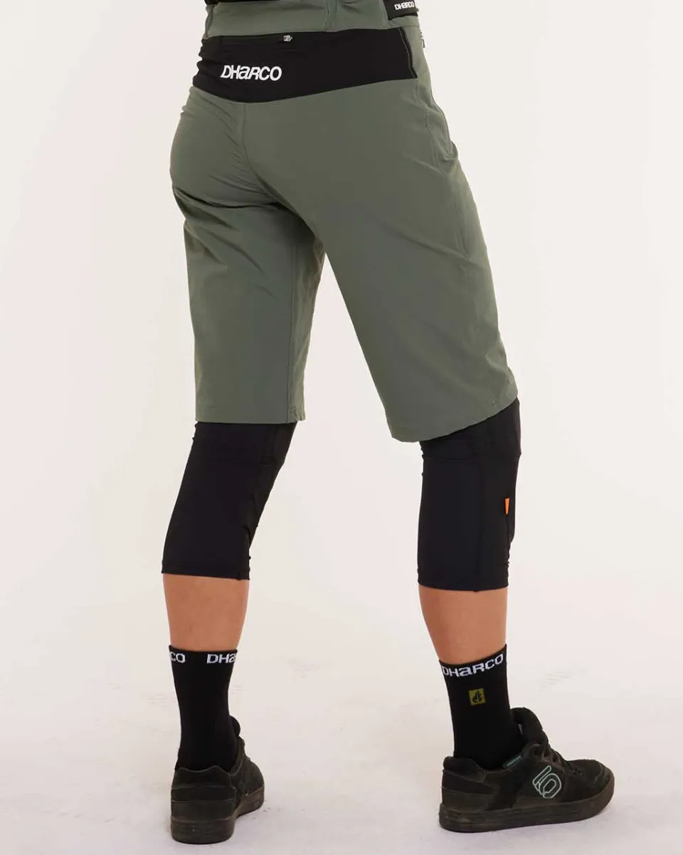 DHaRCO Womens Gravity Shorts | Gorilla Green Online