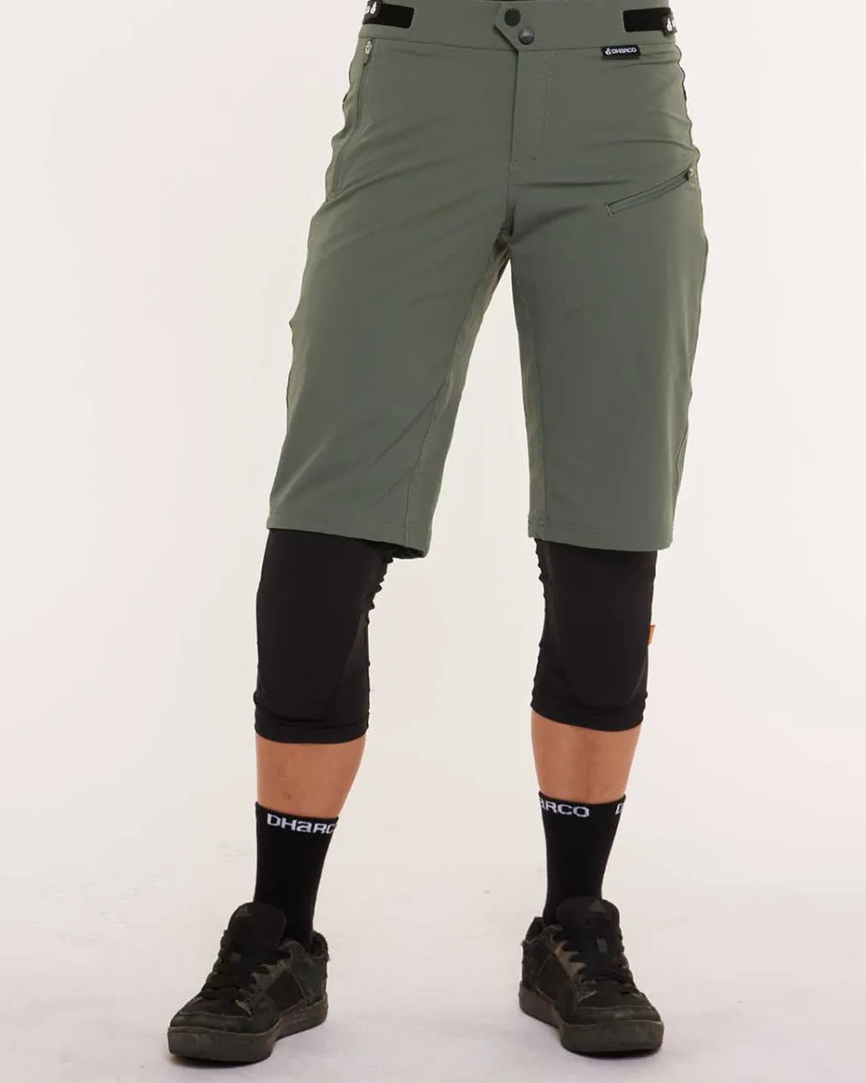 DHaRCO Womens Gravity Shorts | Gorilla Green Online