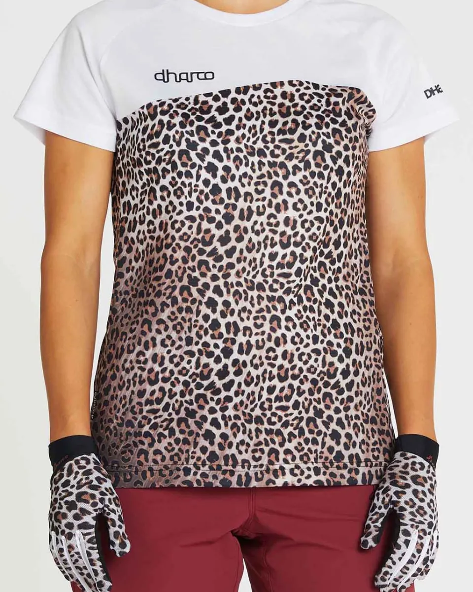 DHaRCO Womens Short Sleeve Jersey | Leopard Best