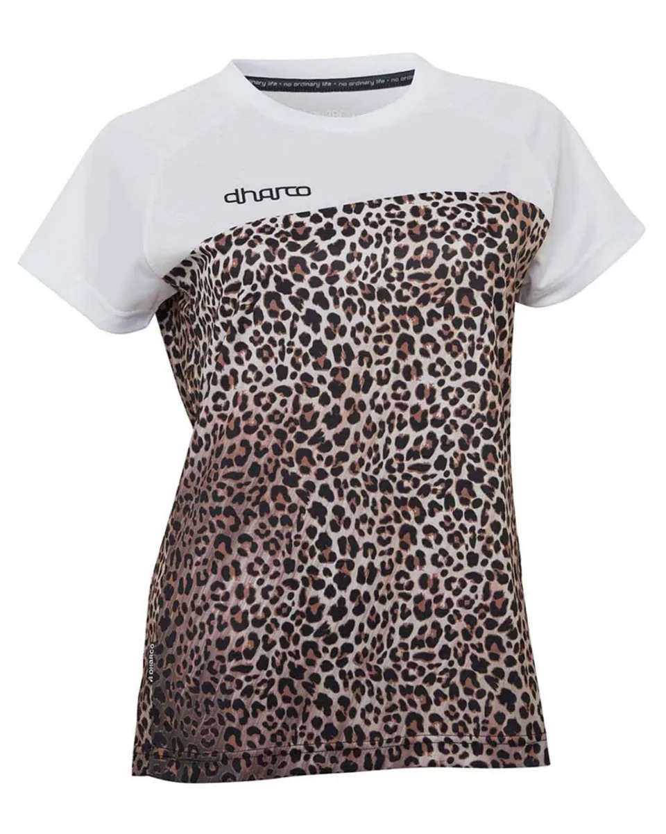 DHaRCO Womens Short Sleeve Jersey | Leopard Best
