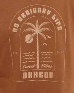 DHaRCO Womens Short Sleeve Tech Tee | Caramel Fashion