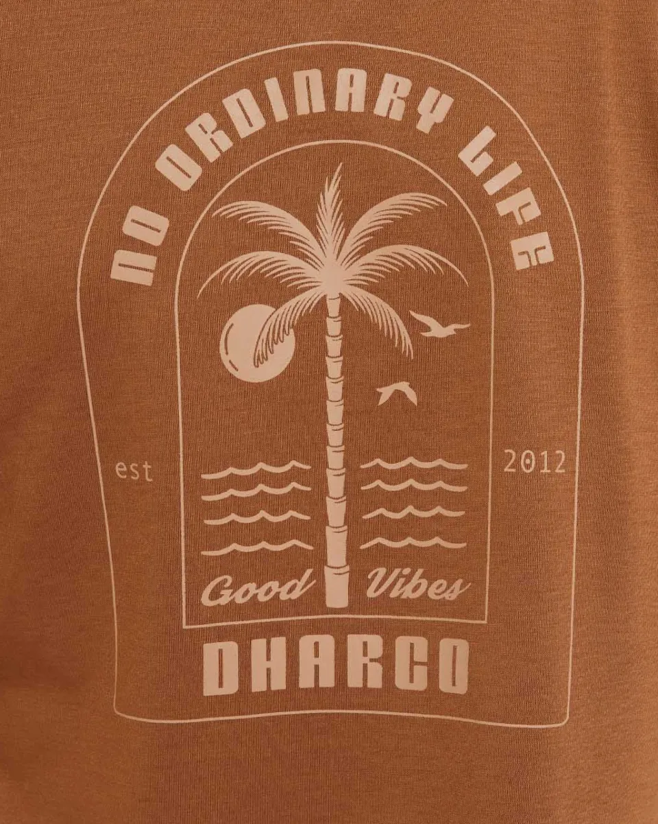 DHaRCO Womens Short Sleeve Tech Tee | Caramel Fashion