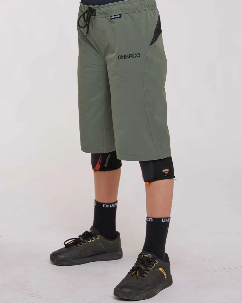 DHaRCO Youth Gravity Shorts | Gorilla Green Flash Sale