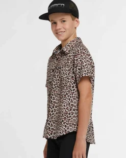 DHaRCO Youth Tech Party Shirt | Leopard Best