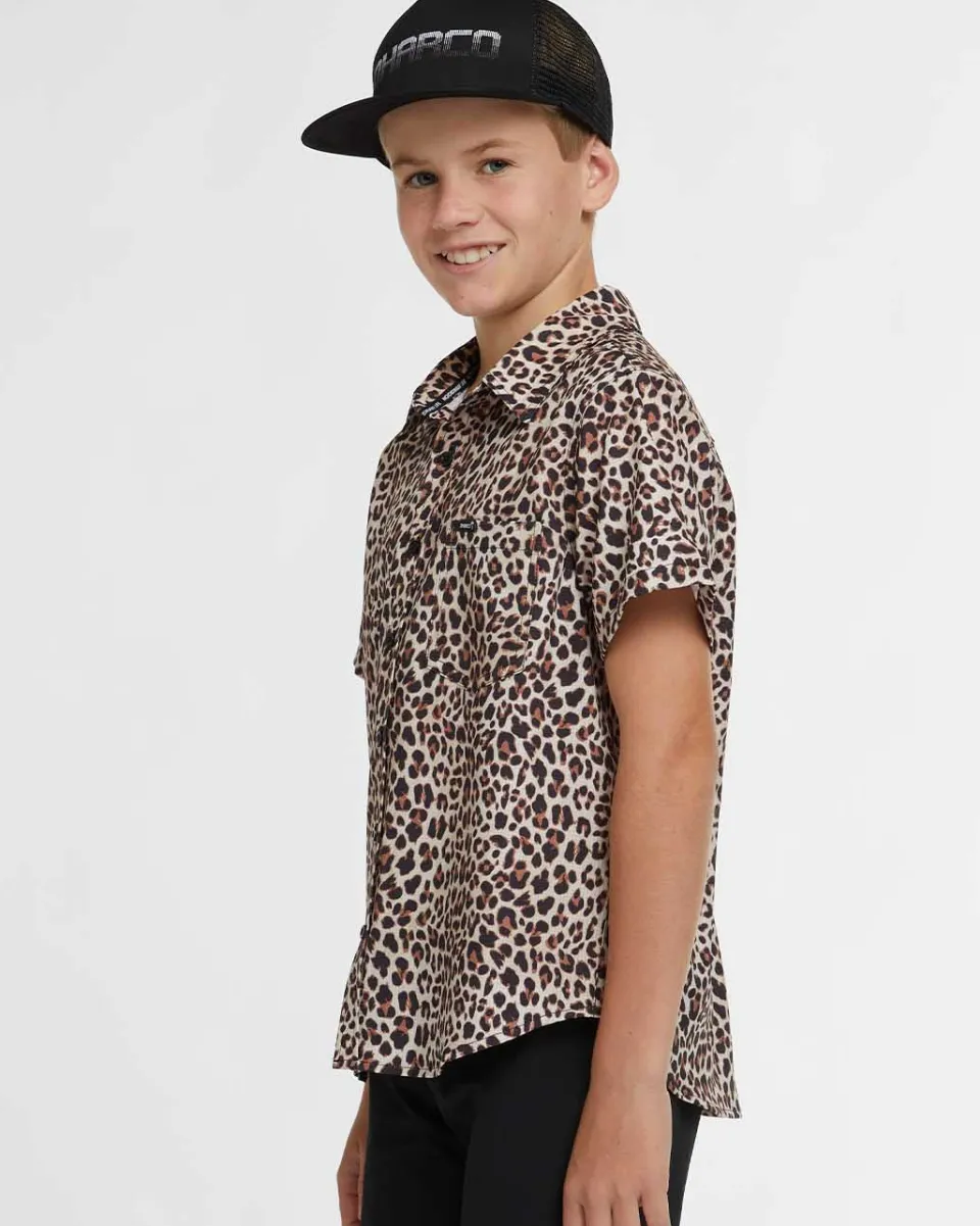 DHaRCO Youth Tech Party Shirt | Leopard Best